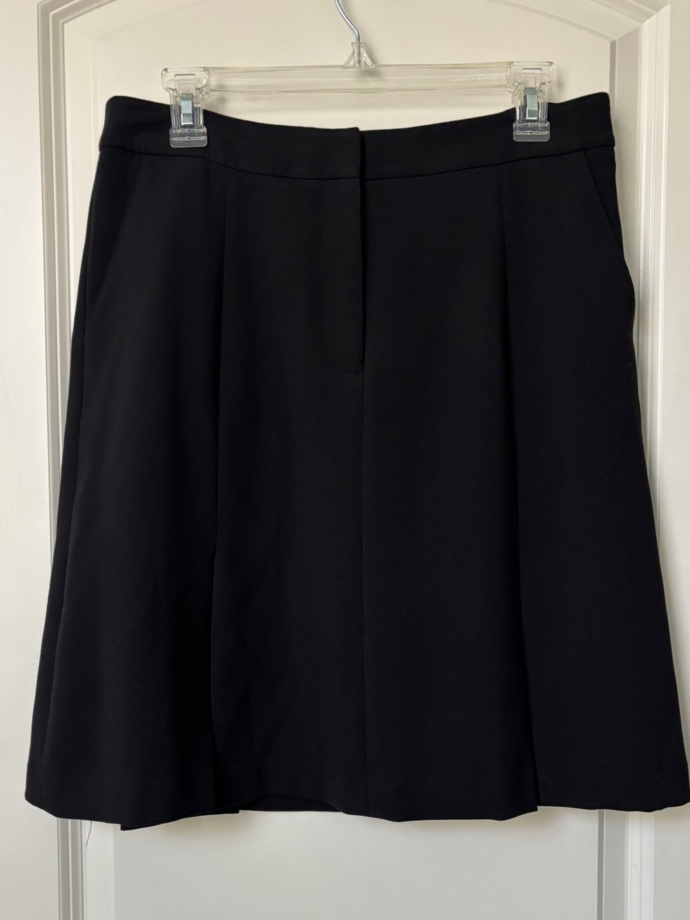 Karl Lagerfeld Black A-Line Skirt